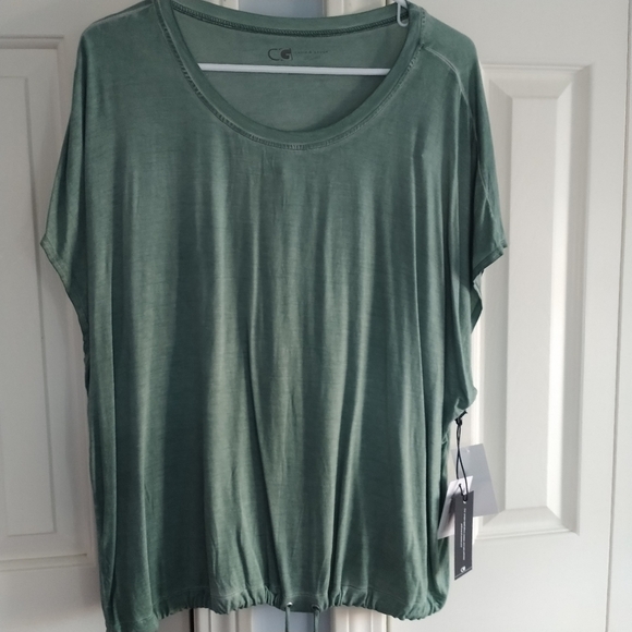 Cable & Gauge Sport Spirulina Stretchy Top XL - Picture 2 of 11